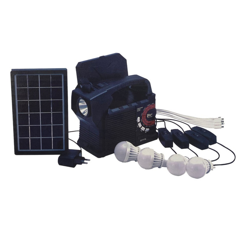 Cargue la imagen en el visor de la galería, Planta Solar Recargable Bluetooth AM/FM BP-PL107S ¡Envió Gratis!

