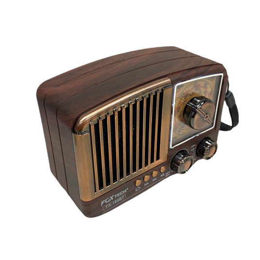 Radio Vintage Fox Tech FX-165BT
