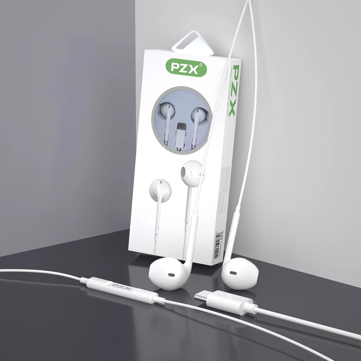 Audífonos Alámbricos TYPEC PZX 1573