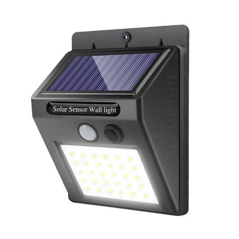 Cargue la imagen en el visor de la galería, Lampara Solar Exterior 30LED Recargable sensor de movimiento
