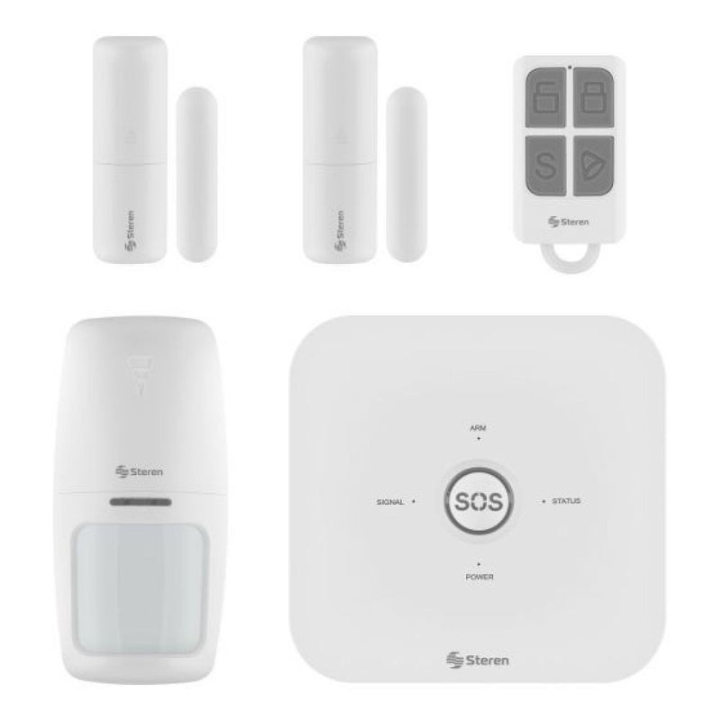 Cargue la imagen en el visor de la galería, Sistema de seguridad Wi-Fi 3 sensores Steren Shome-2000
