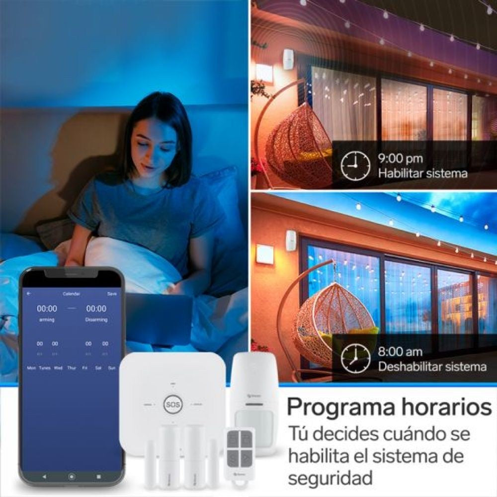 Sistema De Seguridad Wi-Fi 3 Sensores Steren Shome-2000