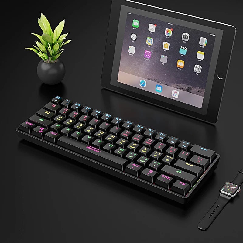 Cargue la imagen en el visor de la galería, Teclado Bluetooth Recargable Mecánico Jertech Motion JK530

