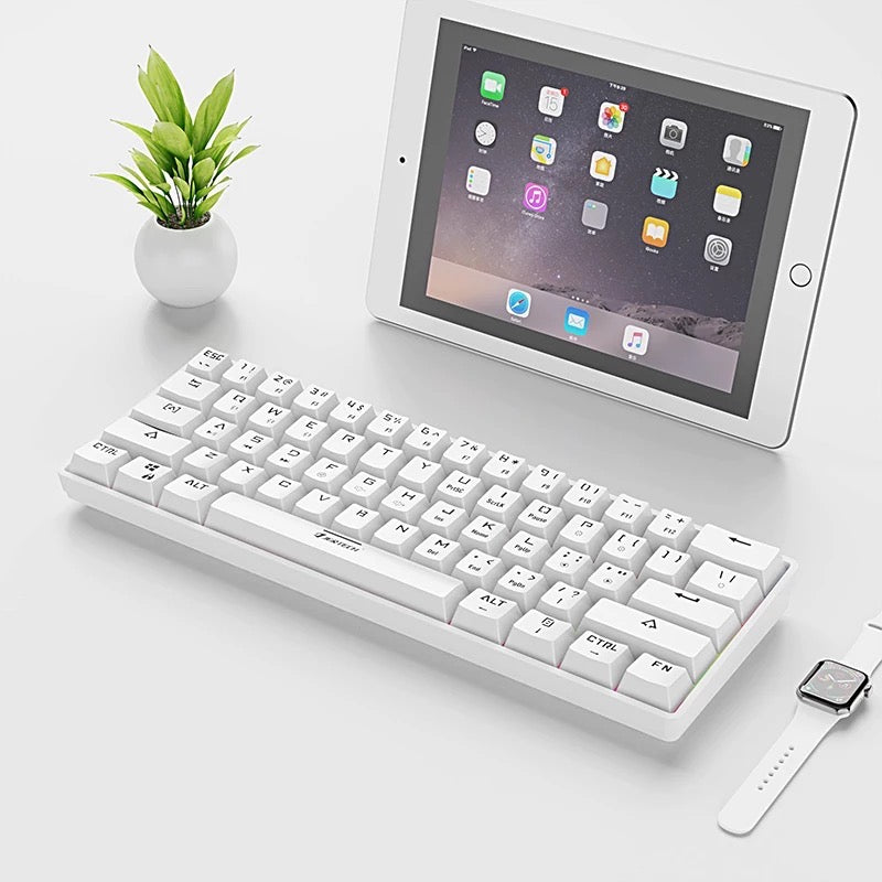 Cargue la imagen en el visor de la galería, Teclado Bluetooth Recargable Mecánico Jertech Motion JK530
