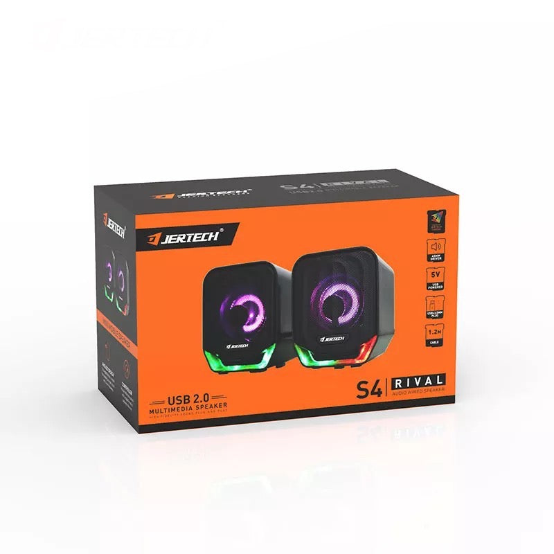 Cargue la imagen en el visor de la galería, Parlante Sonido PC S4 Jertech
