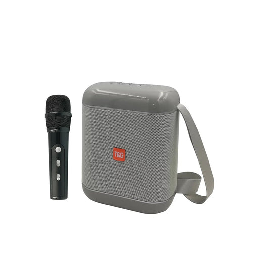 Radio Parlante USB recargable Incluye Microfono T&G TG-523K
