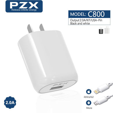Cargador P/Celular 2.1A PZX C800