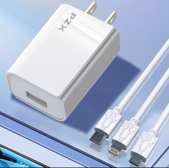 Cargador Para Celular 3.1A PZX P05