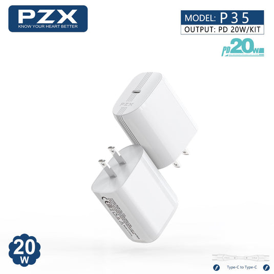 Cargador P/Celular5A 20W QC 5.0 PD PZX P35