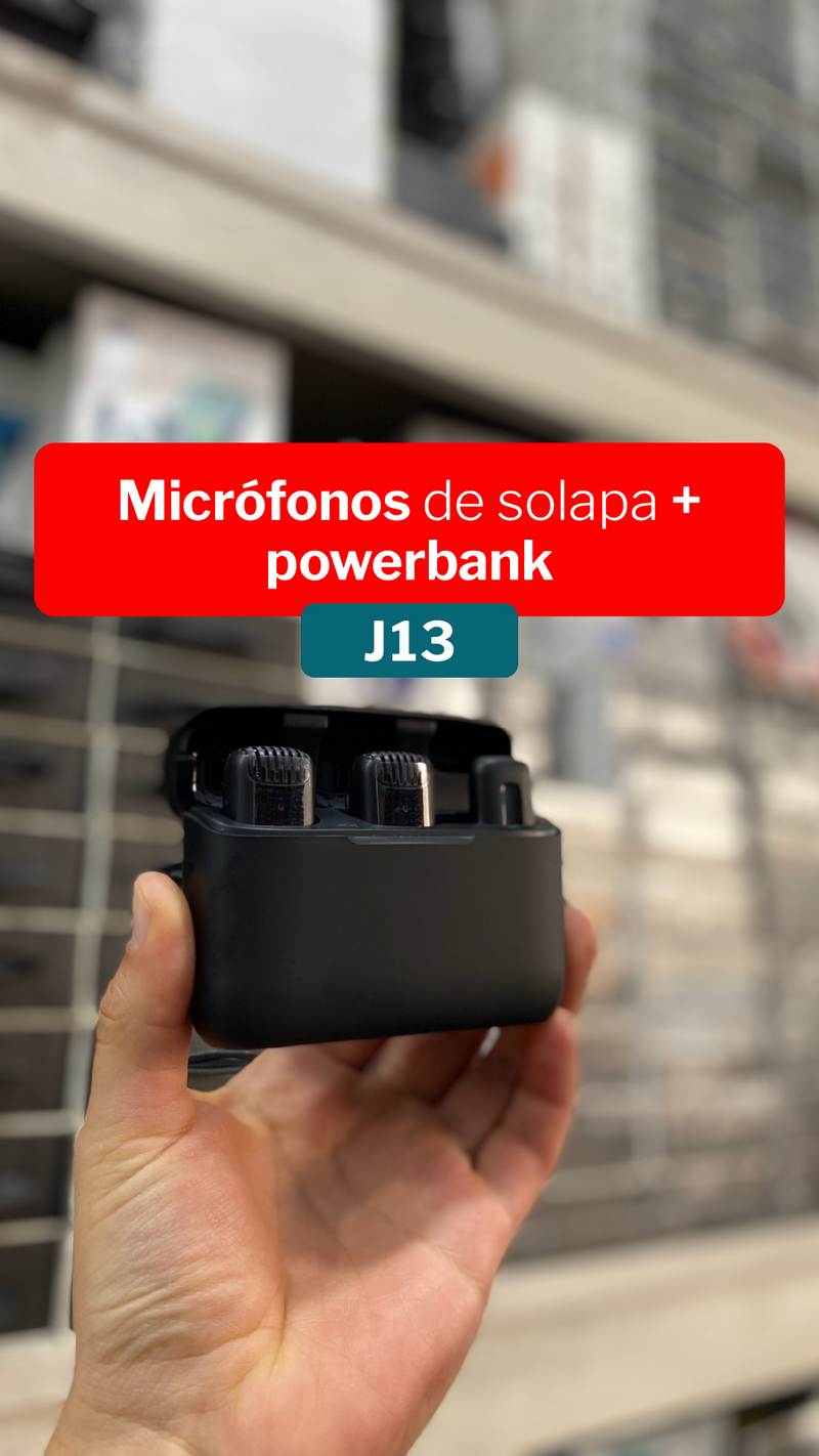 Cargue la imagen en el visor de la galería, Micrófono Solapa Inalámbrico para celular J13 Envío Gratis
