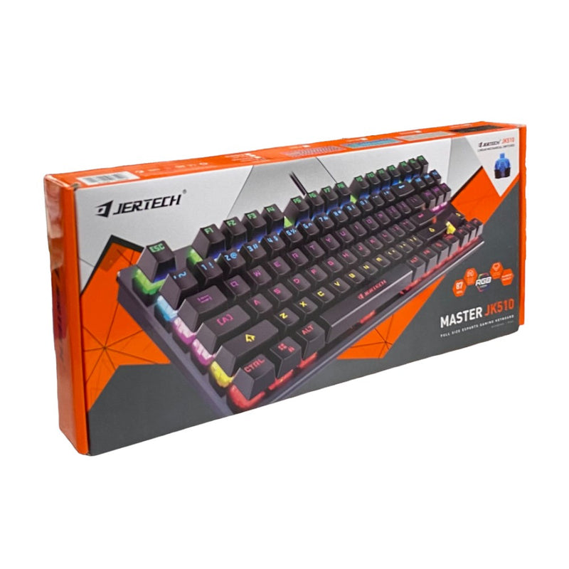 Cargue la imagen en el visor de la galería, Teclado Mecánico Alámbrico RGB Jertech Master JK510
