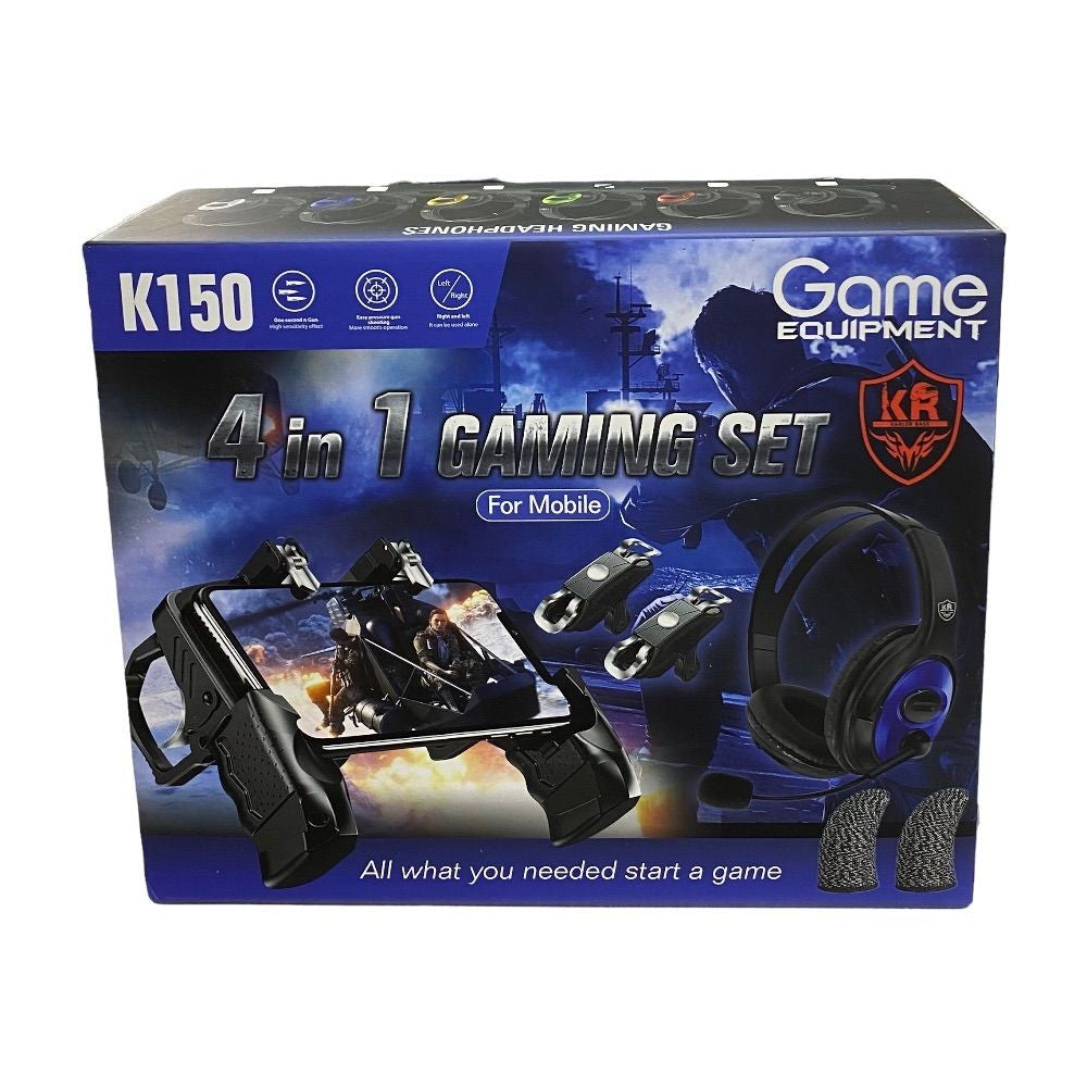 Set gaming celular 4 en 1 K150