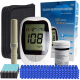 Kit Glucómetro para la Diabetes + 50 tiras de prueba + 50 Agujas KH-100