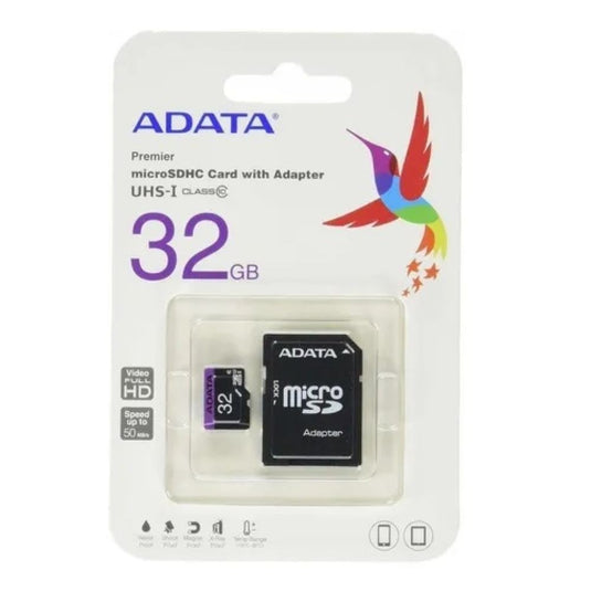 Memoria micro sd adata MCSD 32GB