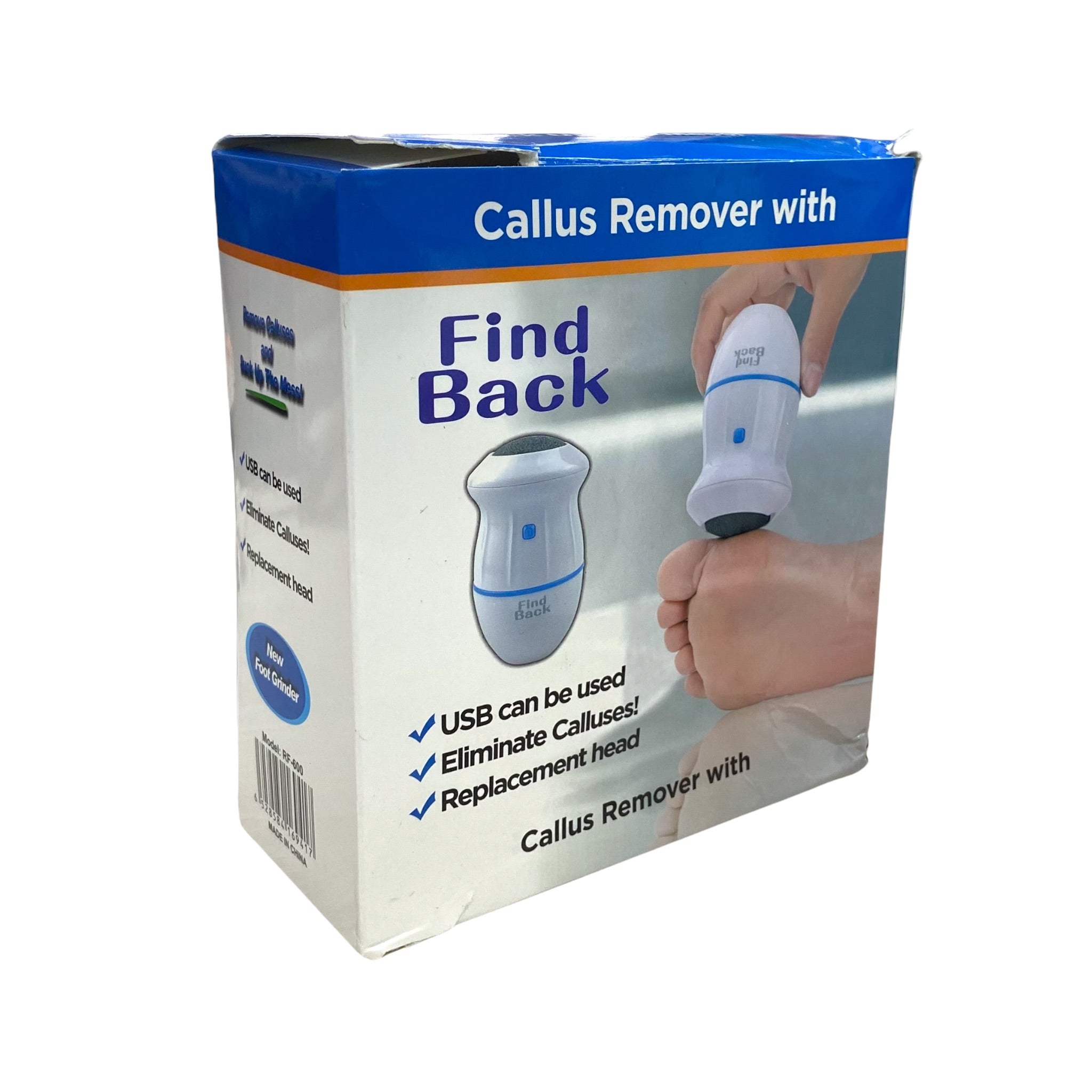 Removedor de Callos Portátil Recargable Find Back