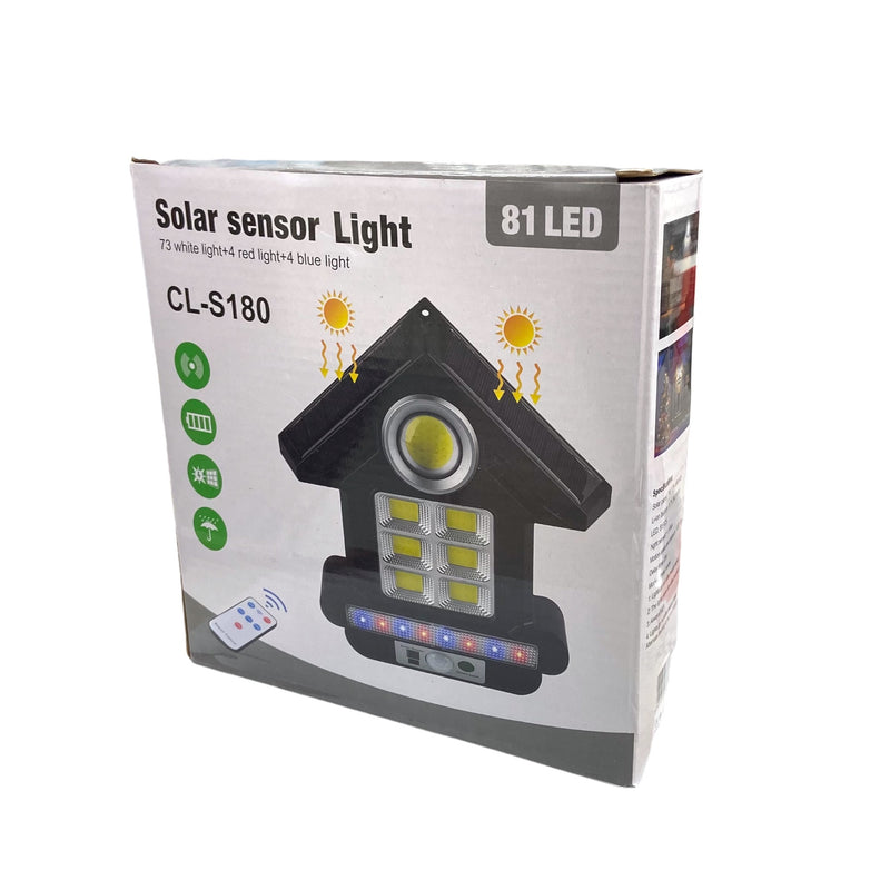 Cargue la imagen en el visor de la galería, Lampara Solar Recargable Sensor de Movimiento Control Remoto 48 Watts
