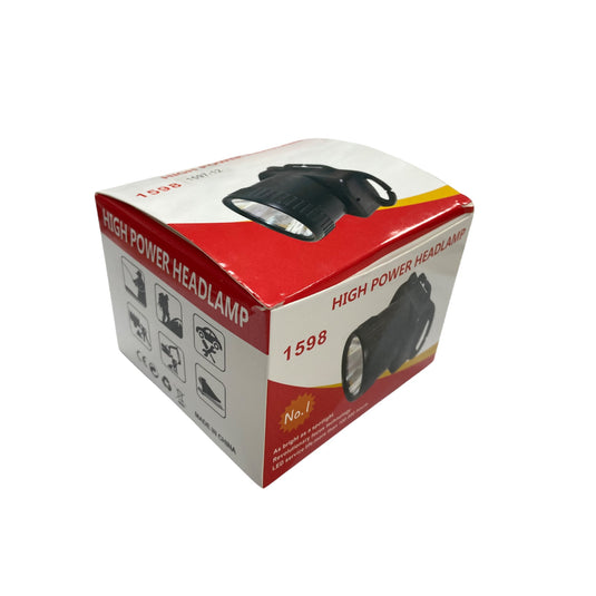 Linterna Recargable Minera LED