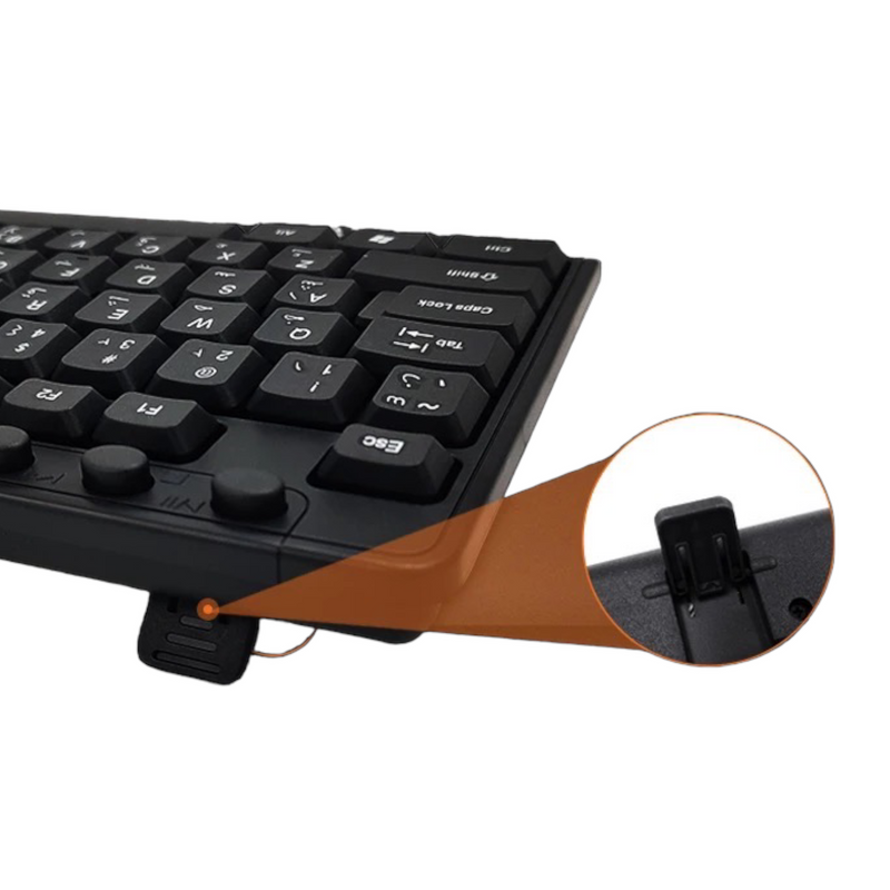 Cargue la imagen en el visor de la galería, Teclado PC USB cable K100 Jertech
