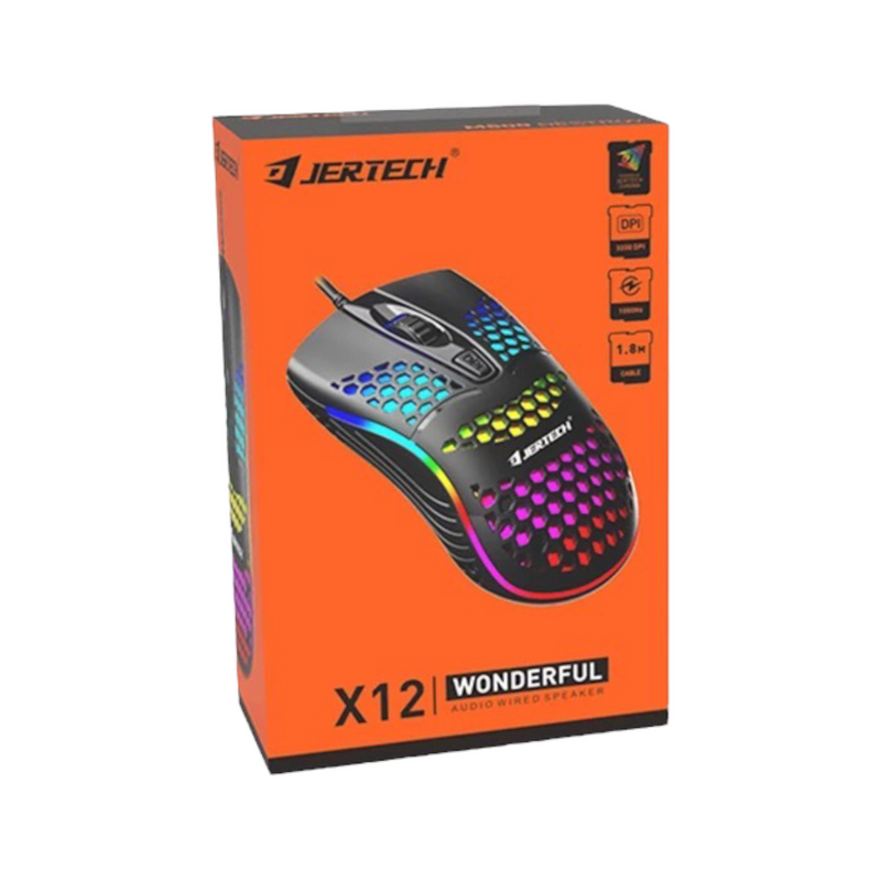 Cargue la imagen en el visor de la galería, Mouse Cable PC X12 Jertech Wonderful
