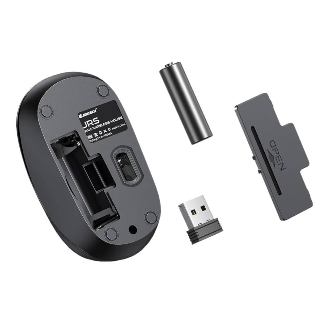 Mouse Inalámbrico Usb JR5 Jertech