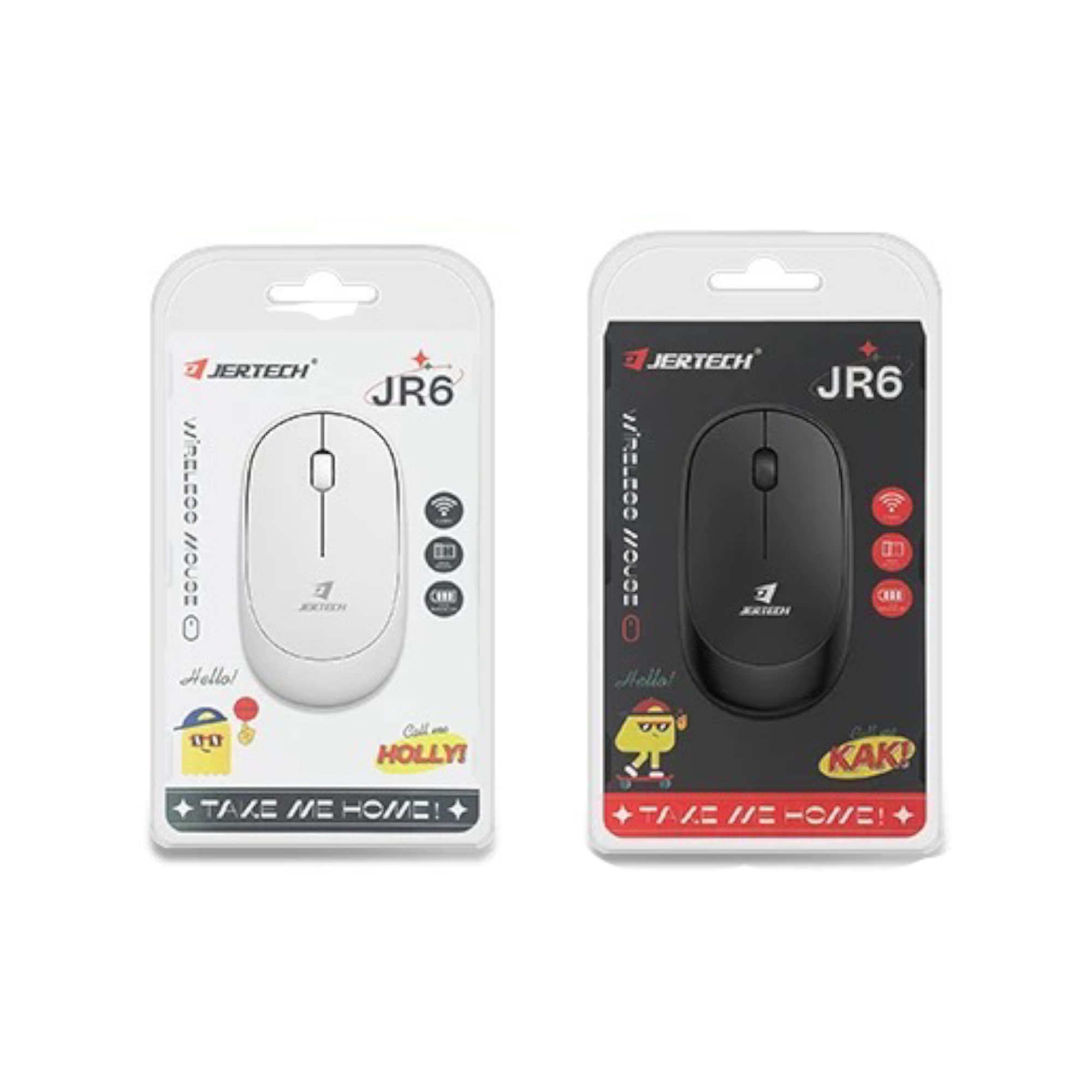 Mouse Inalámbrico Jertech JR6
