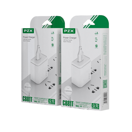 Cargador P/Celular 2.8A PZX C881T