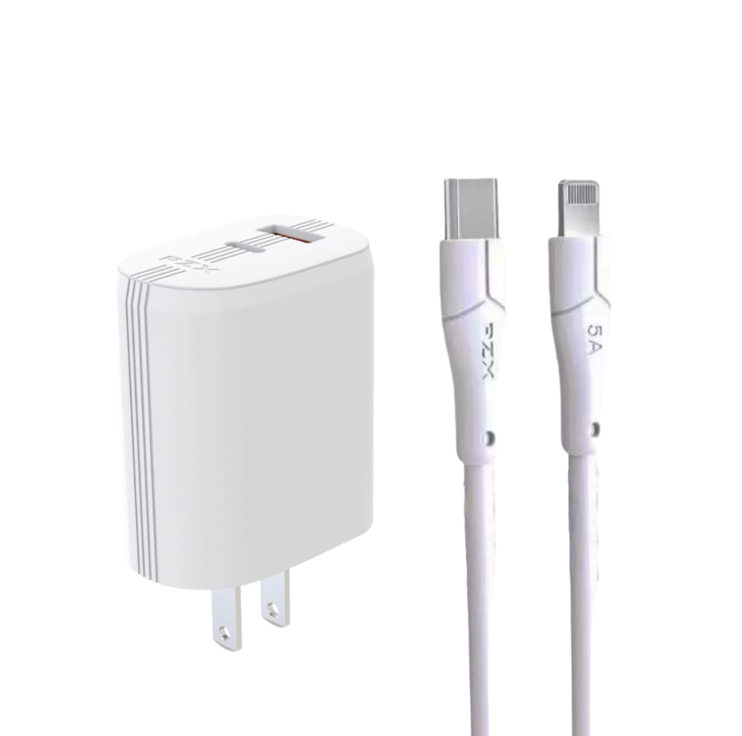Cargador Para Celular 5A 20W QC 5.0 PD PZX P36