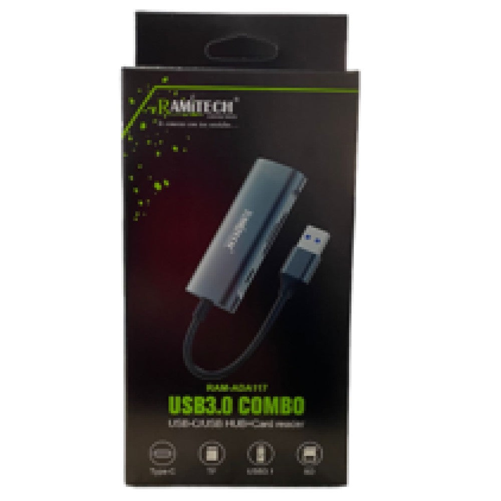 Multipuerto HUB ramitech RAM-ADA117
