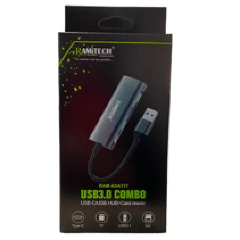Cargue la imagen en el visor de la galería, Multipuerto HUB ramitech RAM-ADA117
