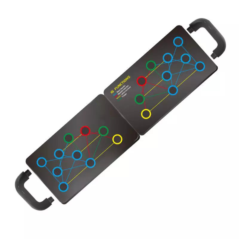 Cargue la imagen en el visor de la galería, Tabla Push Up Plegable Para Flexiones De Pecho RM-2

