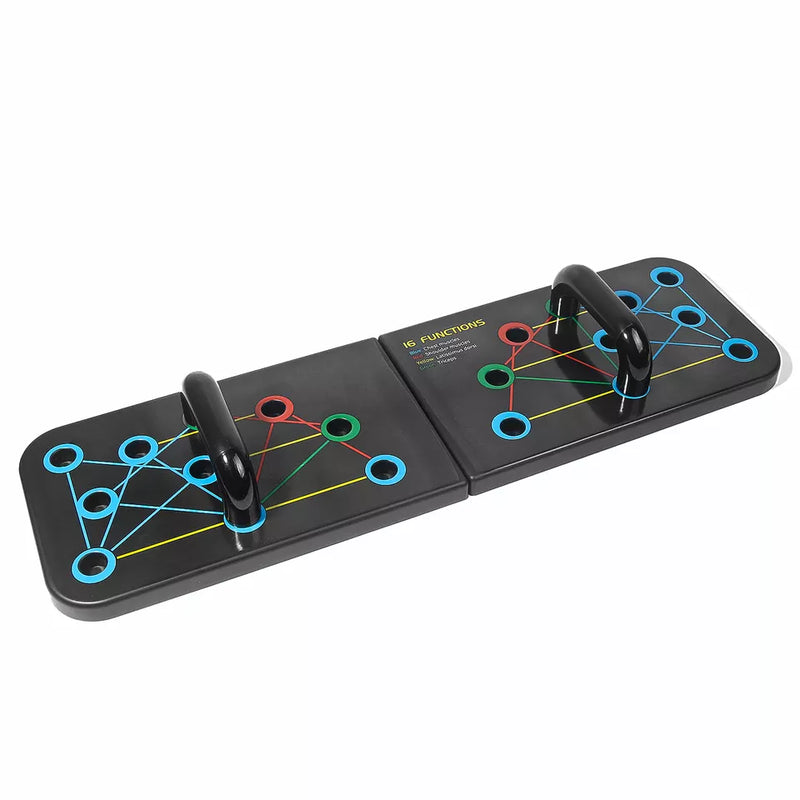 Cargue la imagen en el visor de la galería, Tabla Push Up Plegable Para Flexiones De Pecho RM-2
