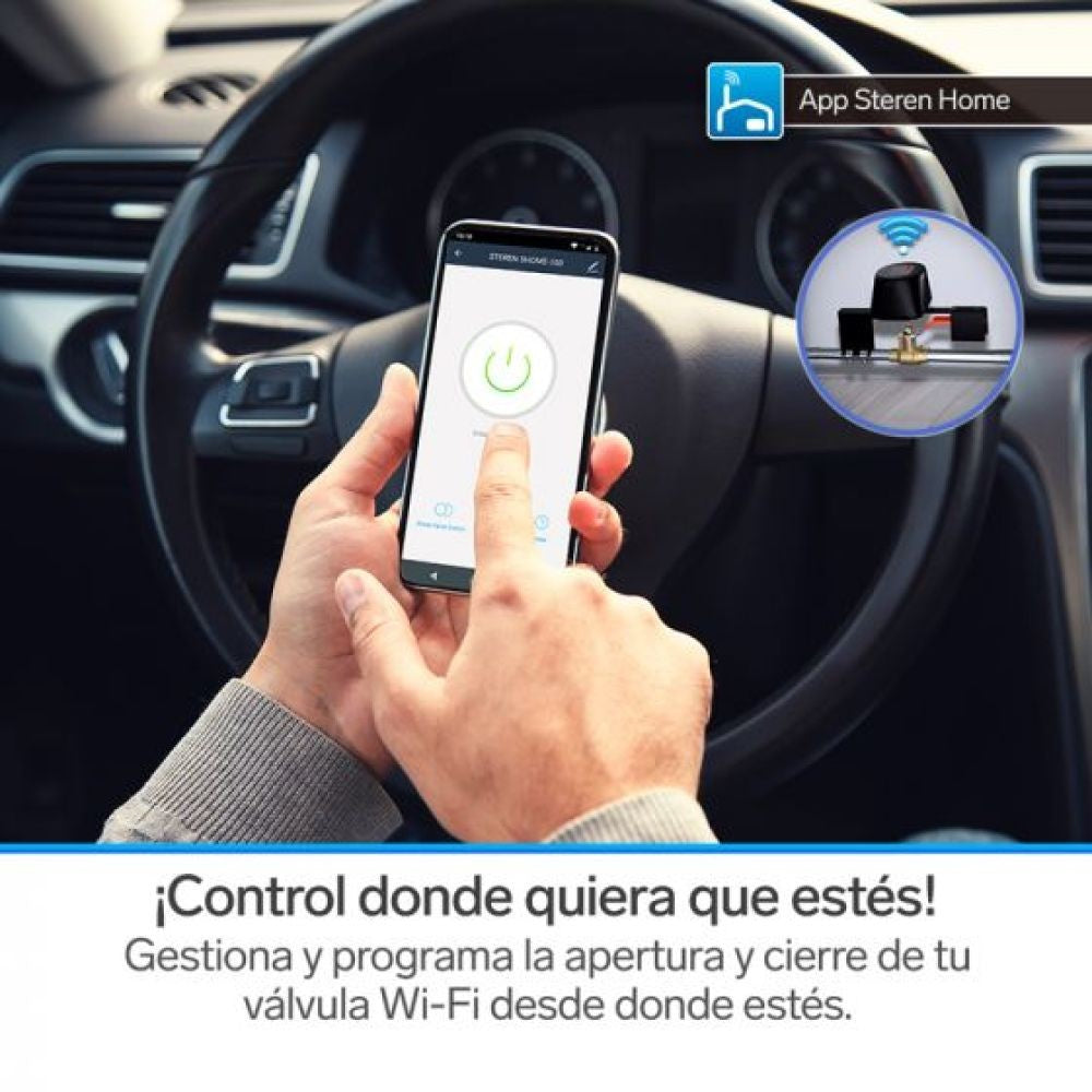 Operador WIFI Para Válvula De Paso Steren SHOME-150
