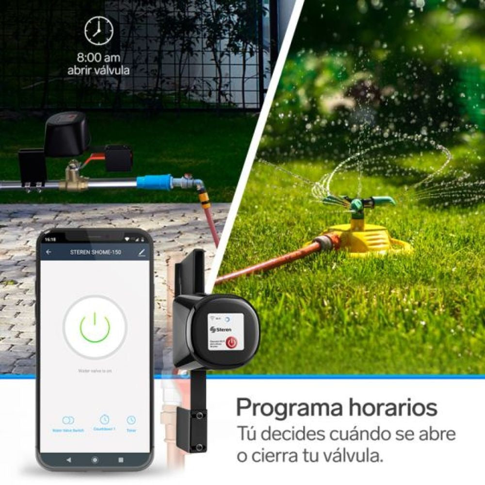 Operador WIFI Para Válvula De Paso Steren SHOME-150