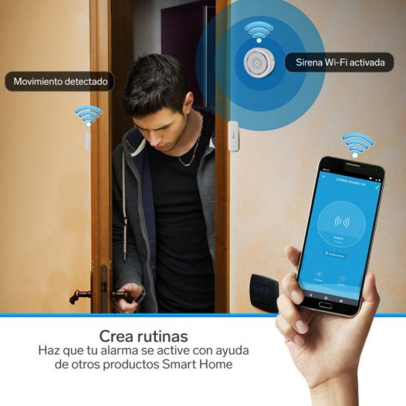 Cargue la imagen en el visor de la galería, Sirena WIFI Steren SHOME -165
