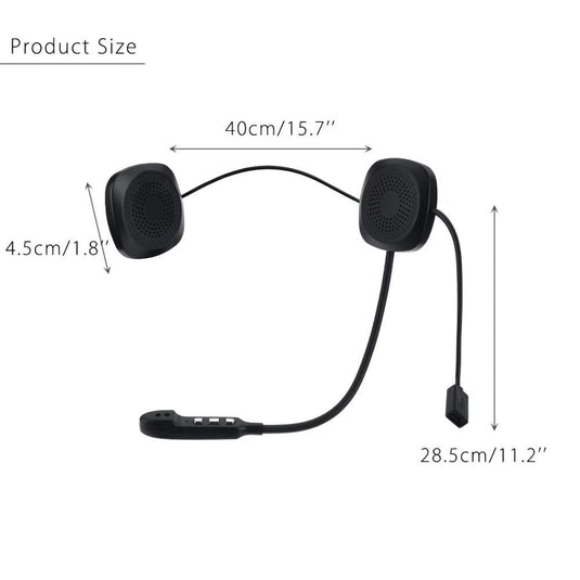 Audifonos Bluetooth Recargables para Casco de Moto T2 ¡Envio Gratis!