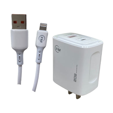 Cargador P/Telefono 20W 3.1A QC 3.0  TM-CH102
