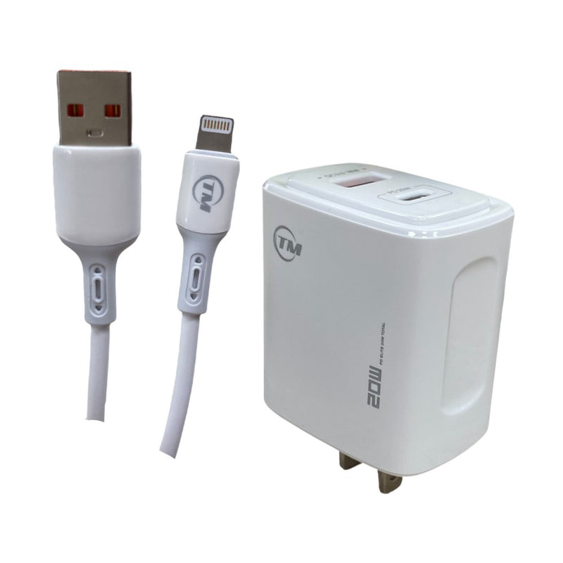 Cargue la imagen en el visor de la galería, Cargador P/Telefono 20W 3.1A QC 3.0  TM-CH102
