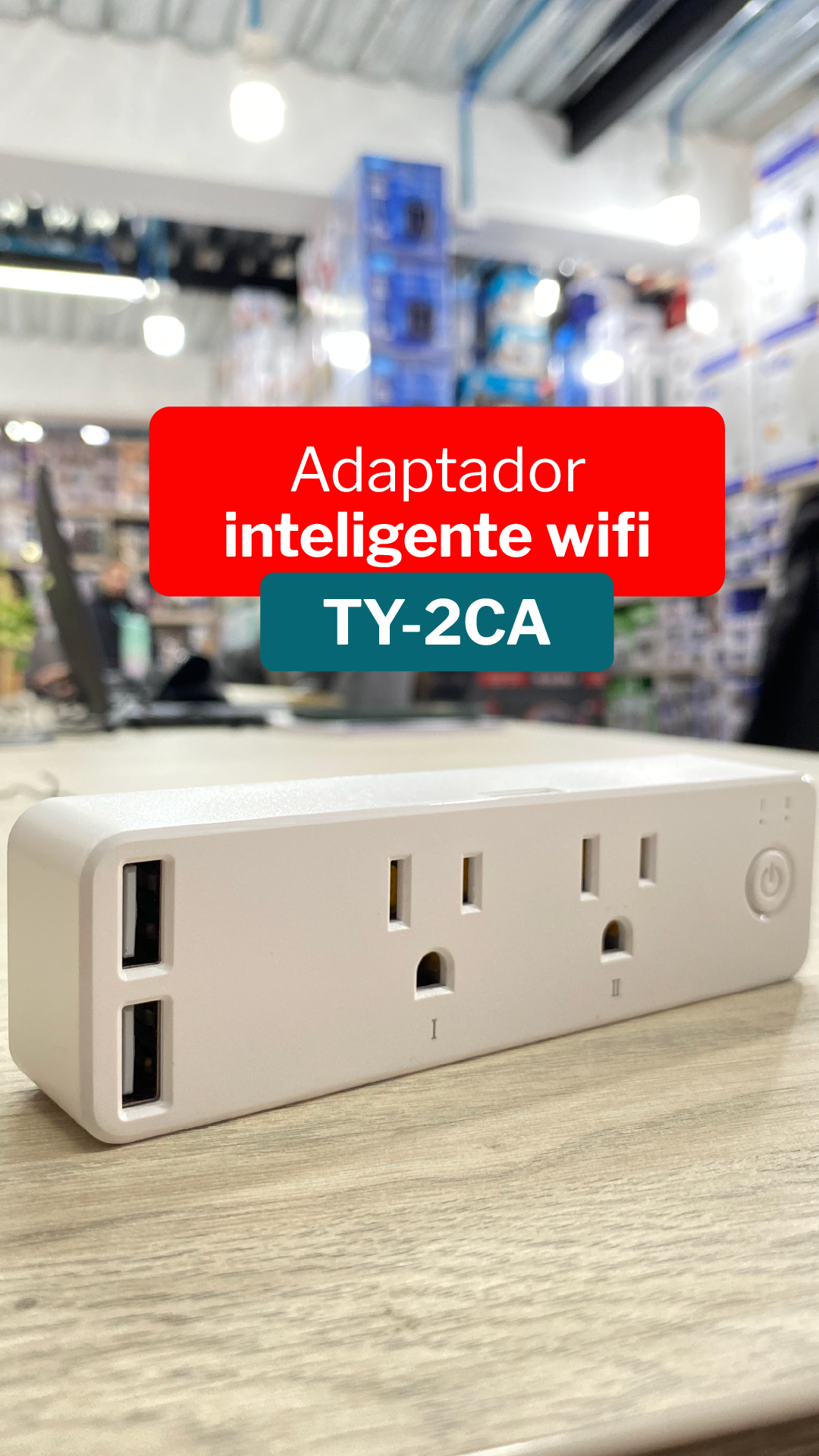 Toma Corriente Inteligente Tuya Smart TY-2CA ¡Envio Gratis!