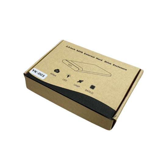 Caja convertidora Disco Sata 2.5" a USB YK-003