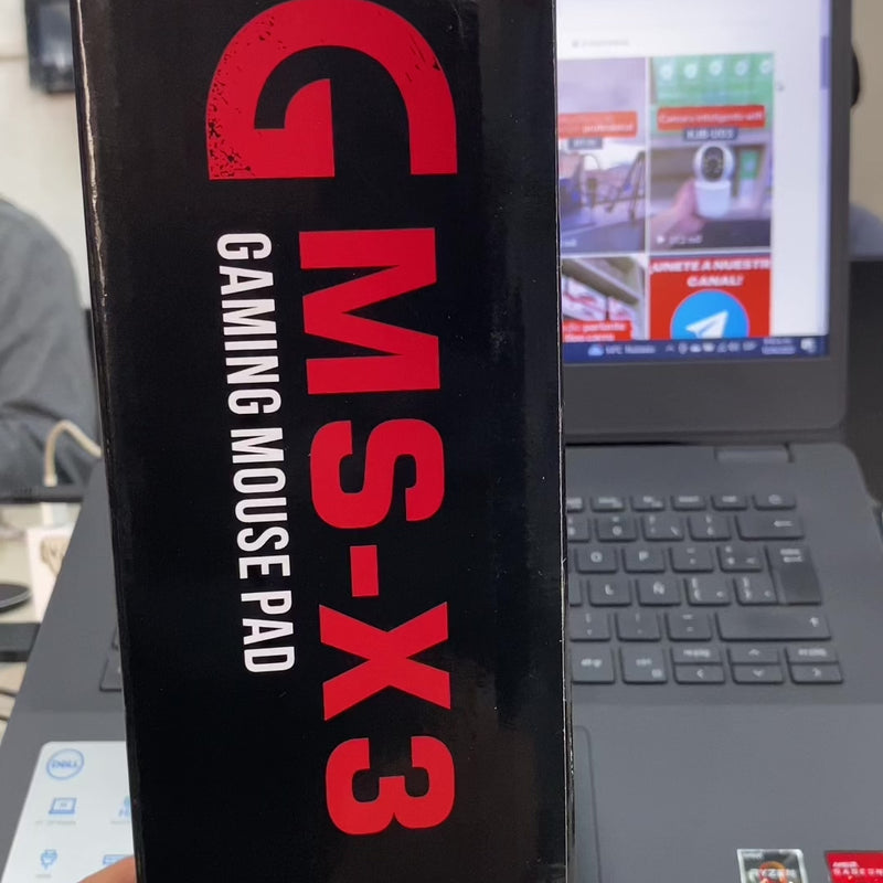 Cargar y reproducir video en Gallery Viewer, Pad Mouse RGB Gamer GMS-X3
